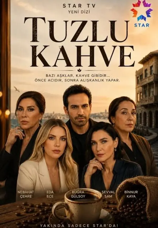 Постер сериала Соленый кофе