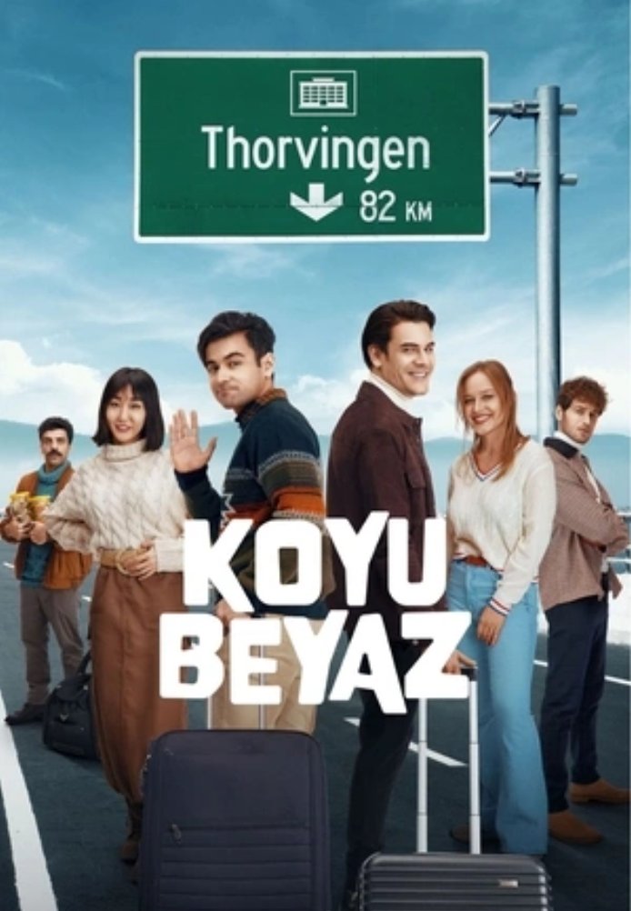 Постер сериала Темно-белый